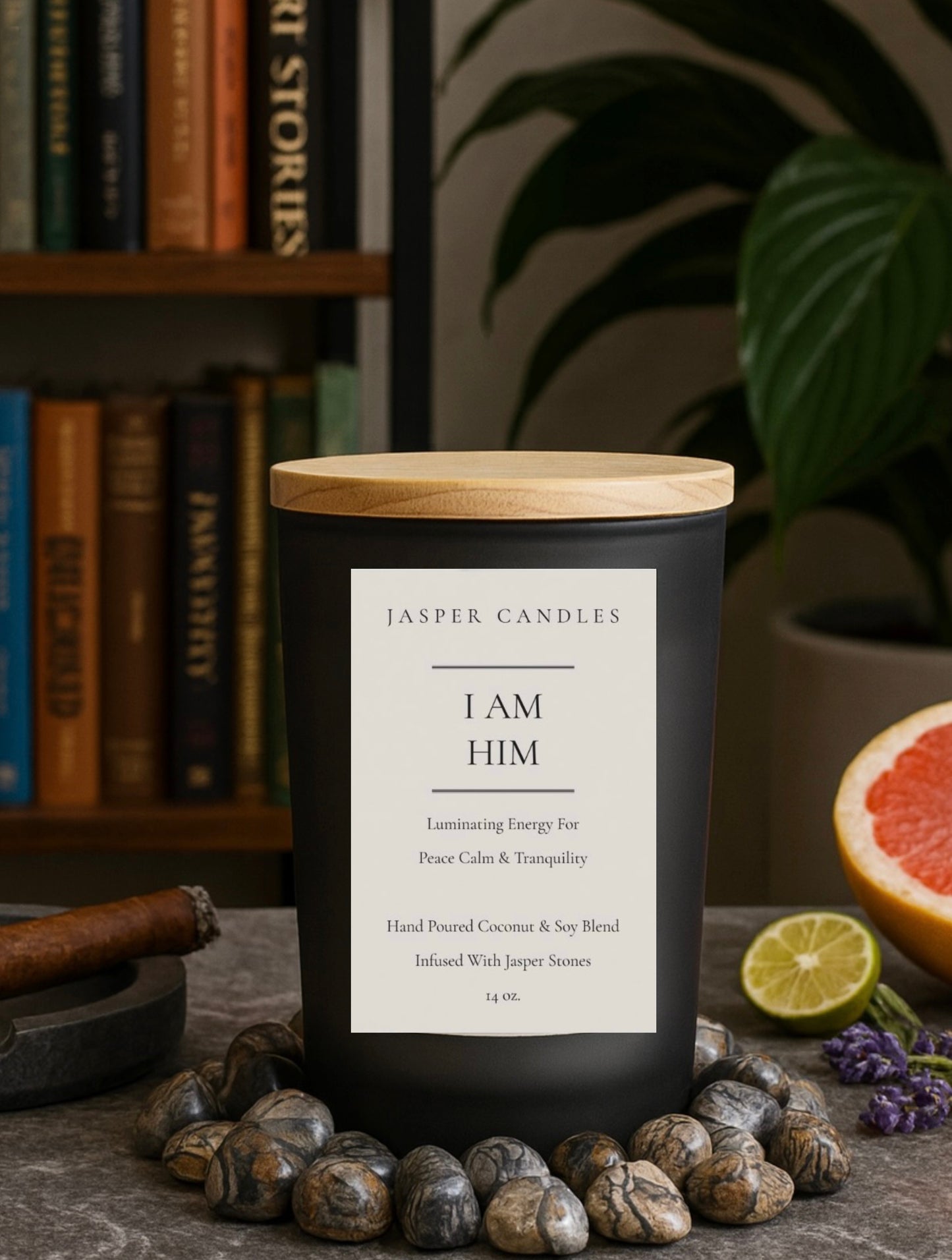 I Am Him (Bleu de Chanel/ smoky gray)